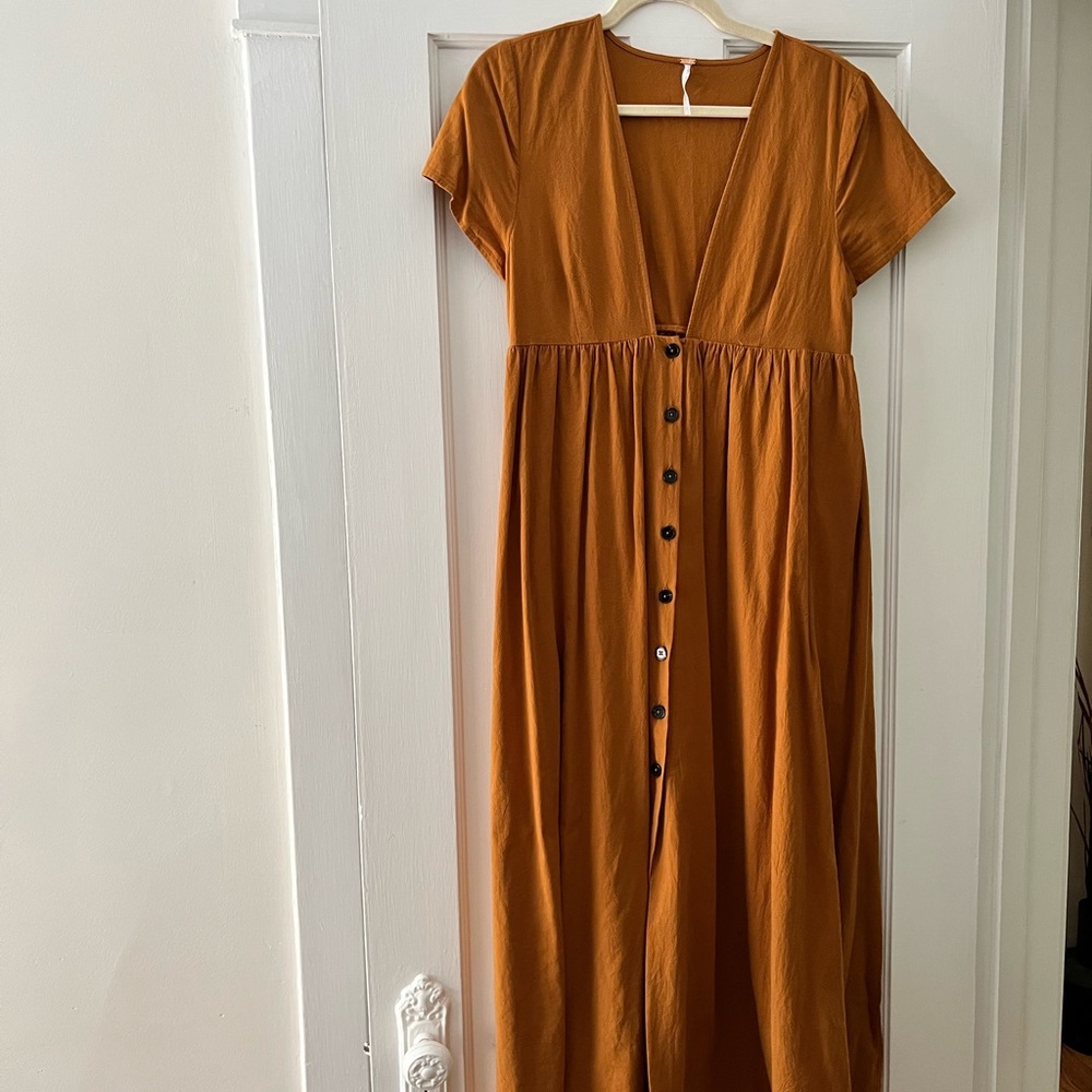 Free People plunge dress